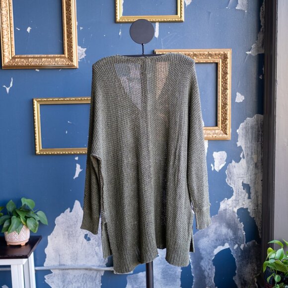 Universal Thread Green Knit Sweater - Picture 3 of 5